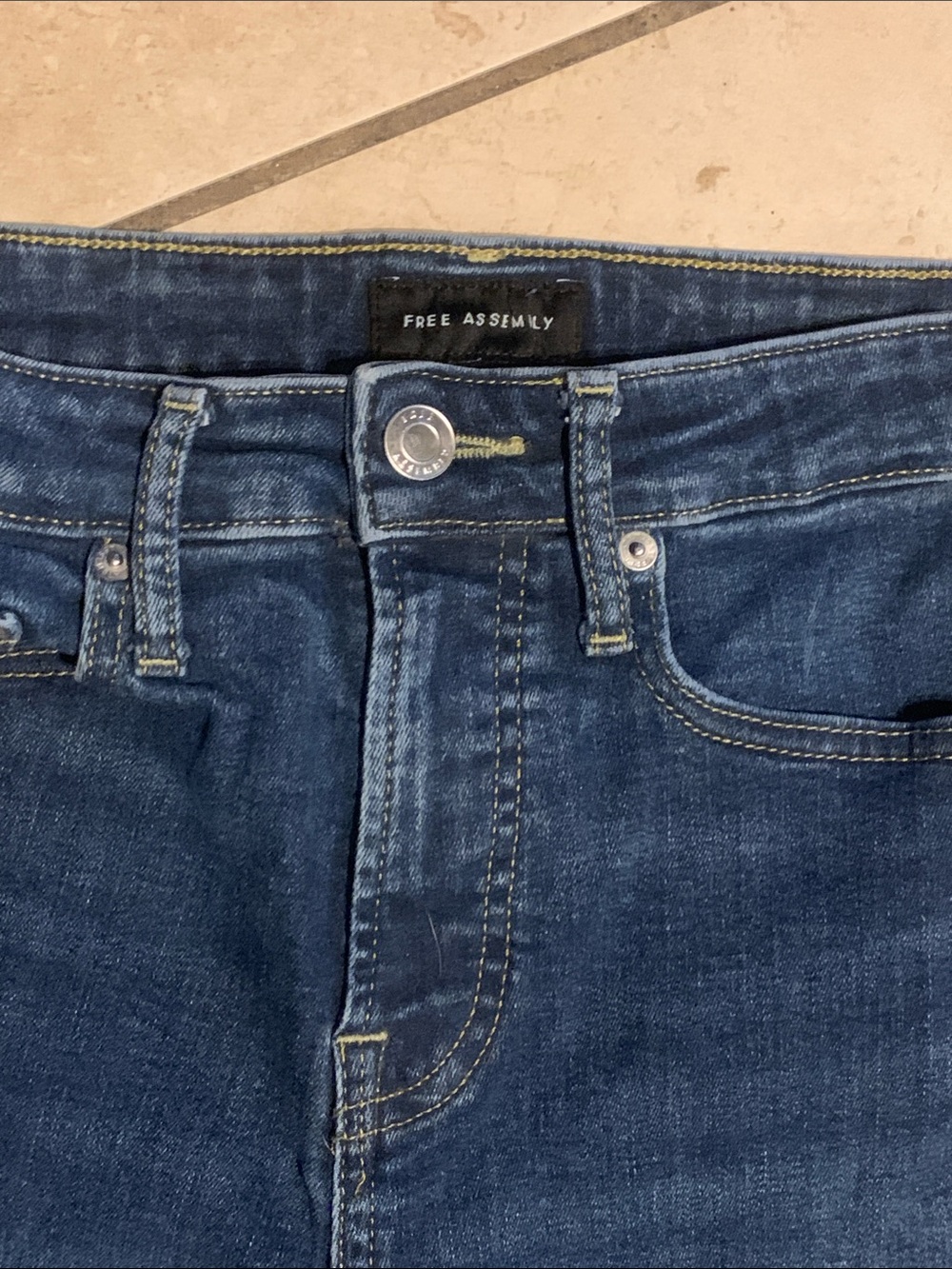 Womens Free Assembly Jeans